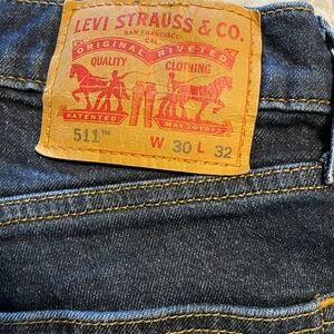 Young Men’s Levi's Blue Jeans